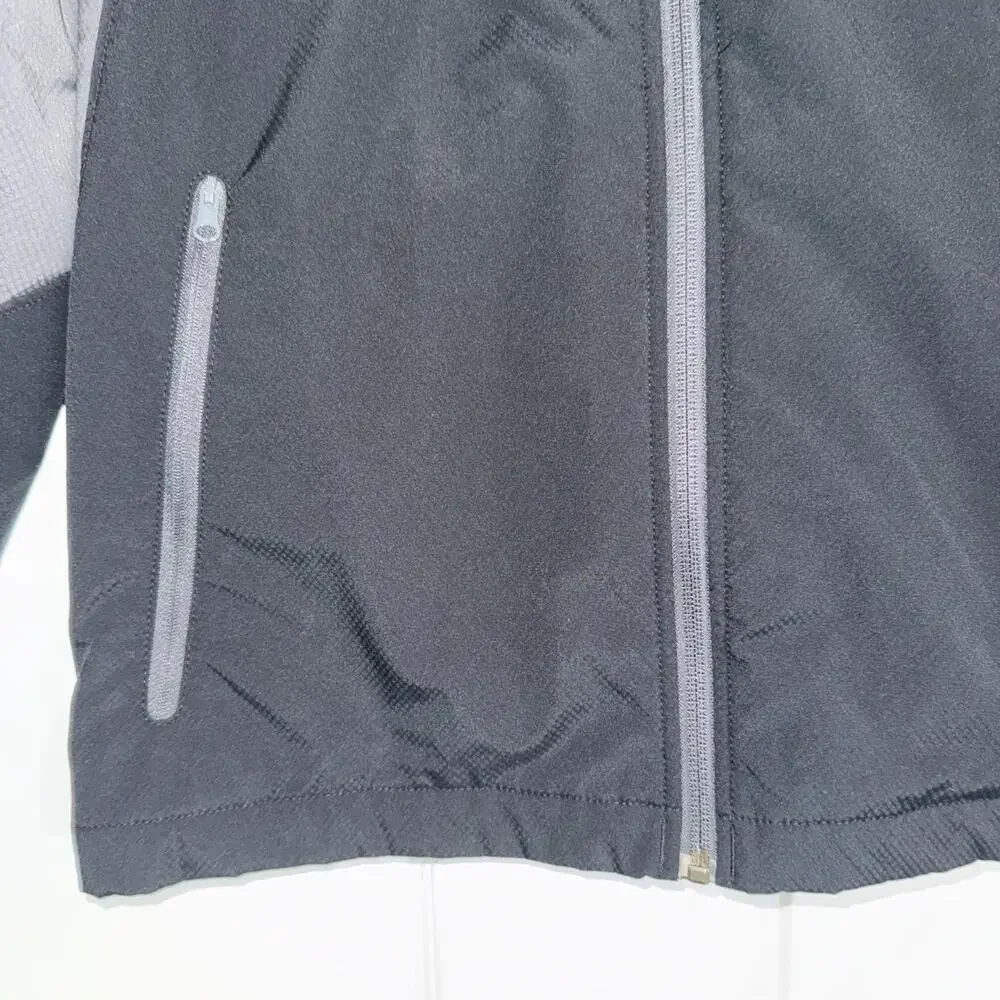Columbia Full Zip Jacket‎ Youth Sz 14/16 Black Hooded Omni-Shield Outdoor Hiking
